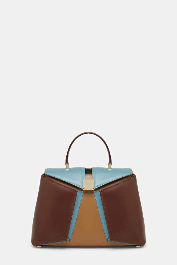 BLUE LEATHER BAG