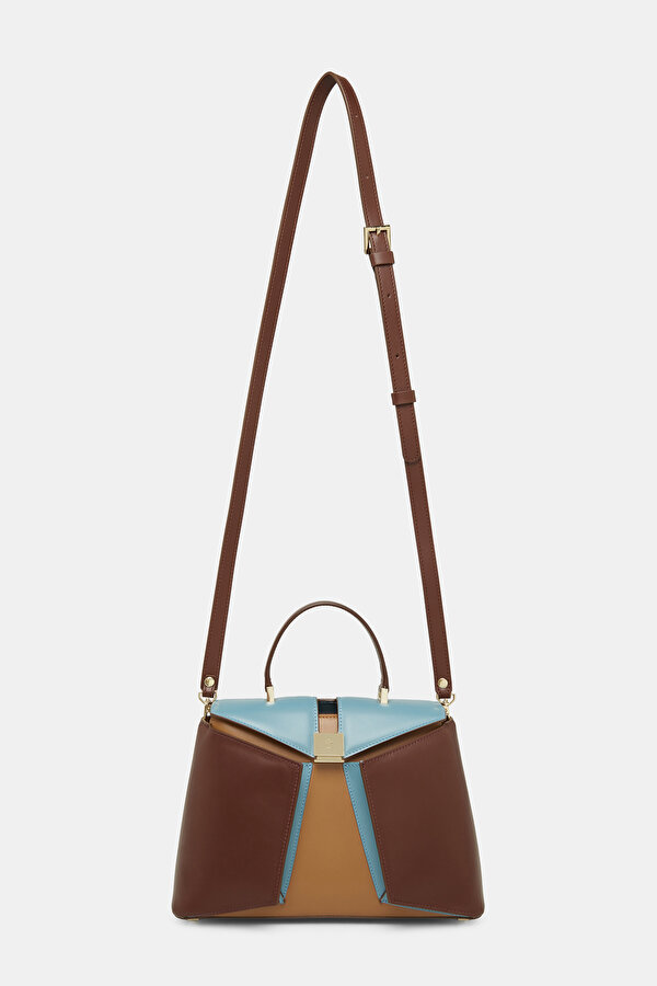 BLUE LEATHER BAG 2