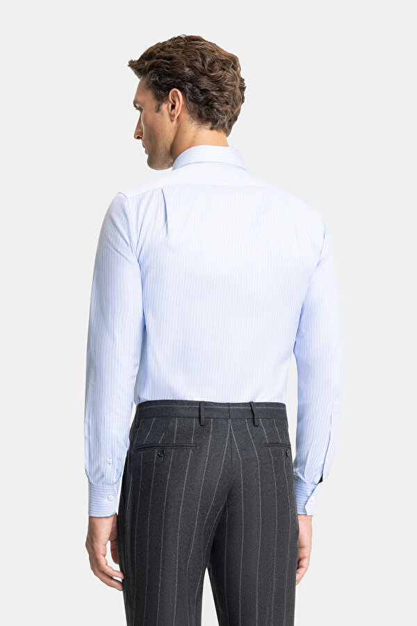 NON-IRON ÇİZGİLİ DESENLİ GÖMLEK 2