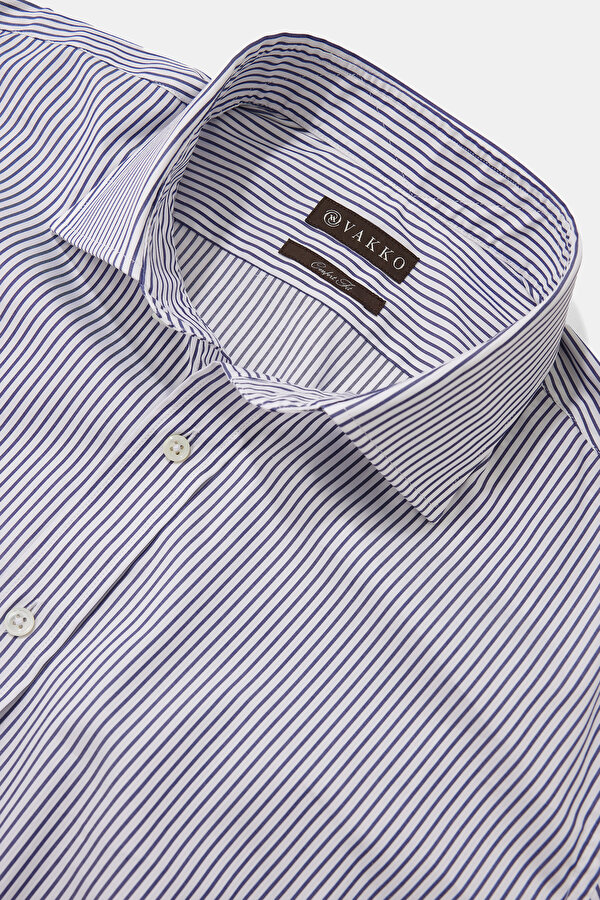NON-IRON ÇİZGİLİ DESENLİ GÖMLEK 2