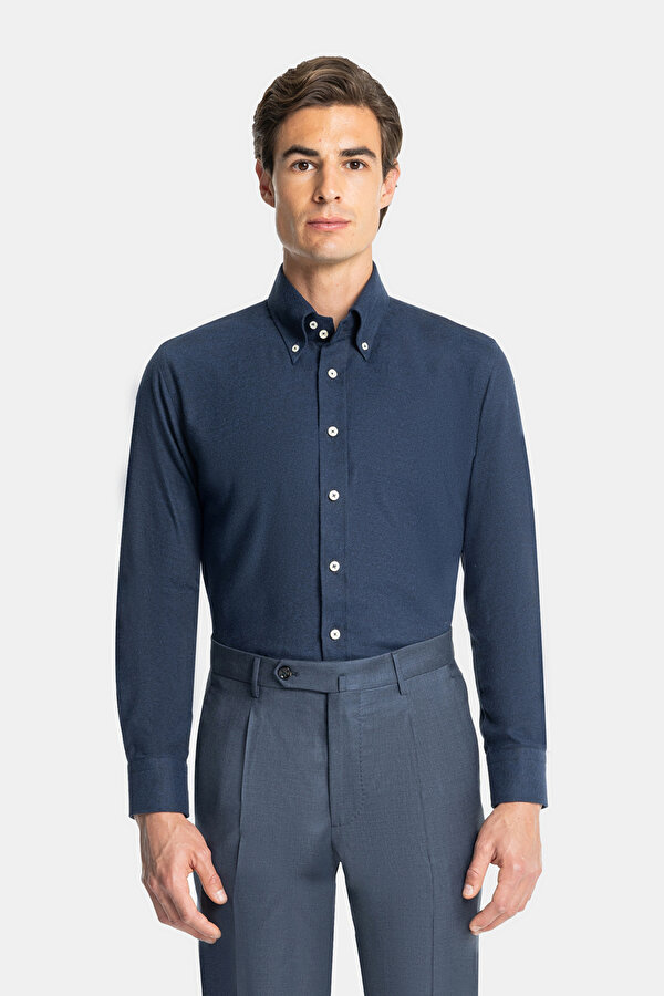 PAMUK TWILL SPOR GÖMLEK