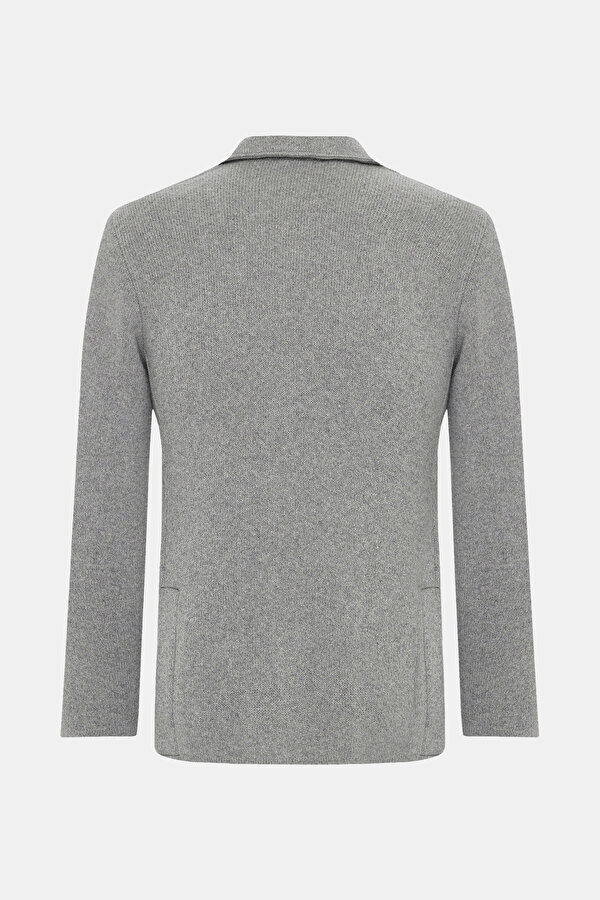 GRAY MELANGE KNITTING DESIGN 2