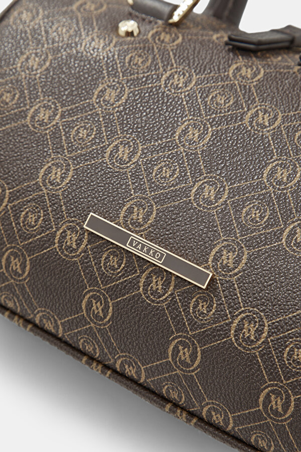BEIGE MONOGRAM BAG 6