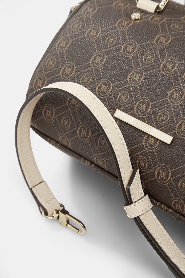 BEIGE MONOGRAM BAG 6