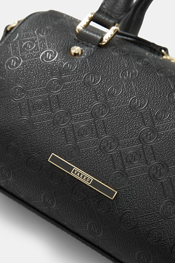 BLACK MONOGRAM BAG 6