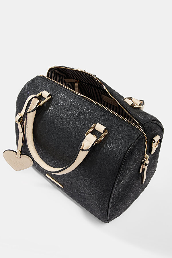 BLACK MONOGRAM BAG 7