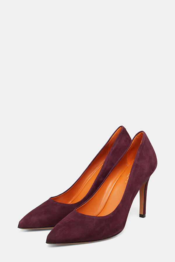MAROON SUEDE SHOE 2