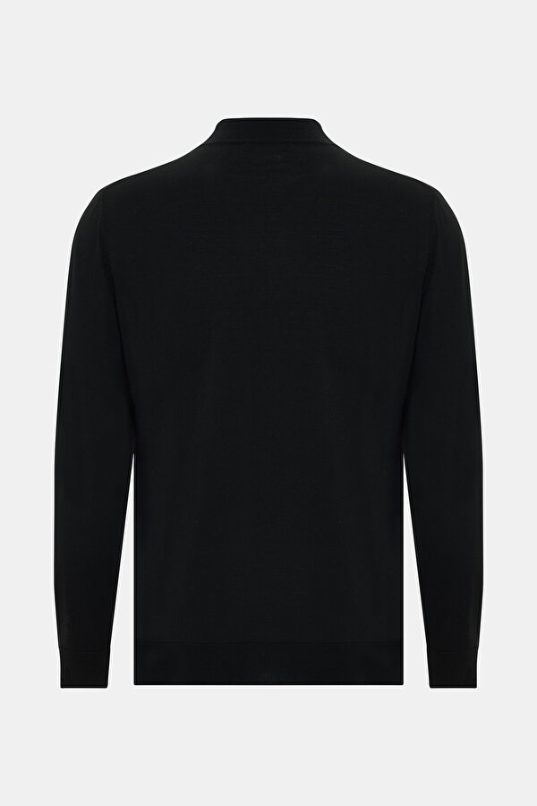 BLACK 1/2 TURTLENECK TRICOT 2