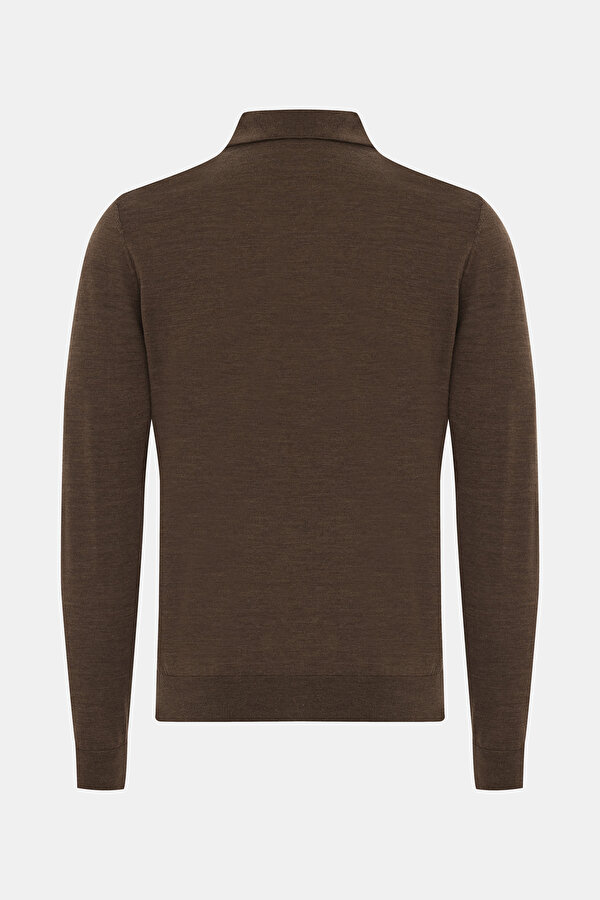 TAN POLO NECK TRICOT 2