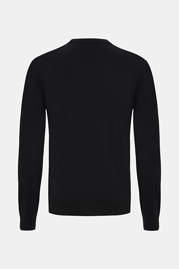 BLACK V NECK TRICOT 2