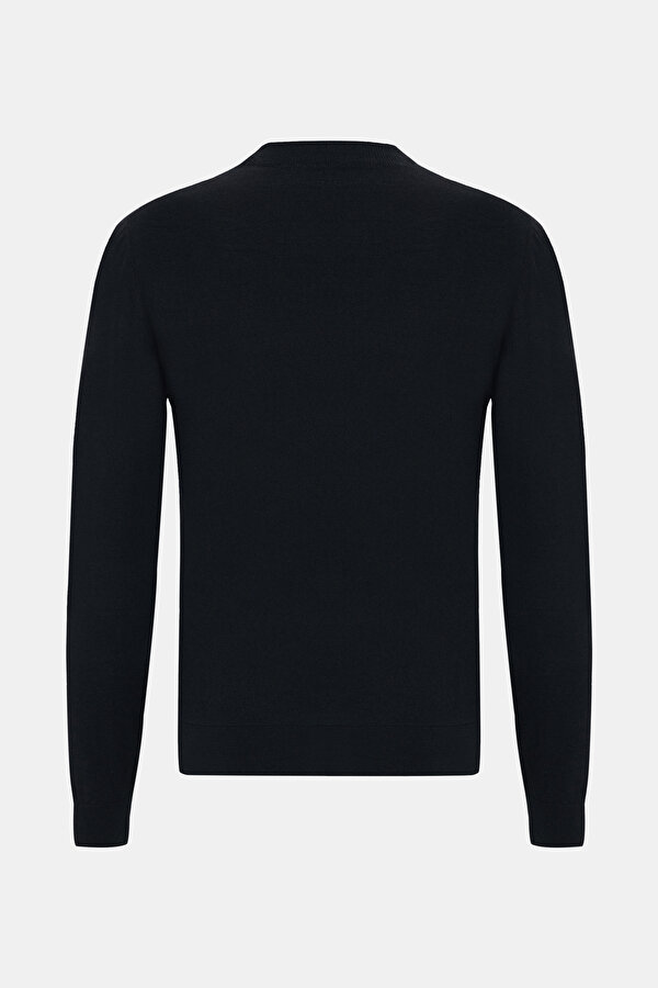 NAVY BLUE 1/2 TURTLENECK TRICOT 2