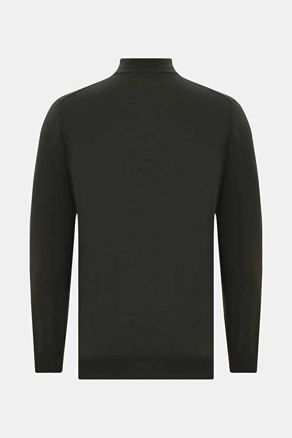 GREEN 1/2 TURTLENECK TRICOT 2