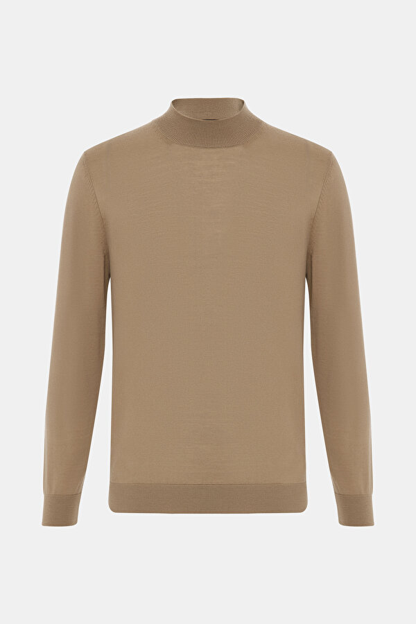 CAMEL 1/2 TURTLENECK TRICOT