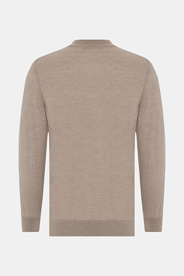BEIGE 1/2 TURTLENECK TRICOT 2