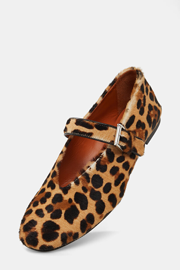 DARK BROWN FLAT SHOES 6