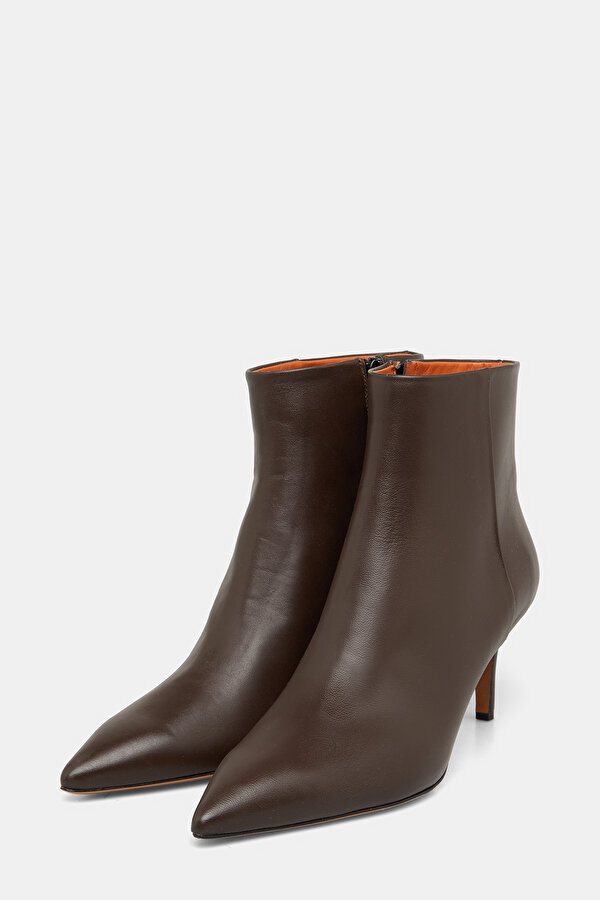 DARK BROWN LEATHER BOOT 2