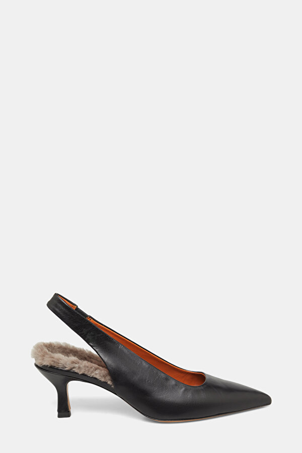 BLACK LEATHER SHOE