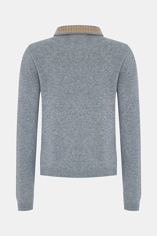 GREY LONG SLEEVE KNIT 7