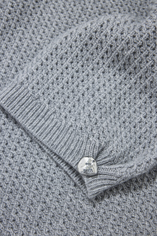 GREY BASIC / ROUND NECKLINE TRICOT 11