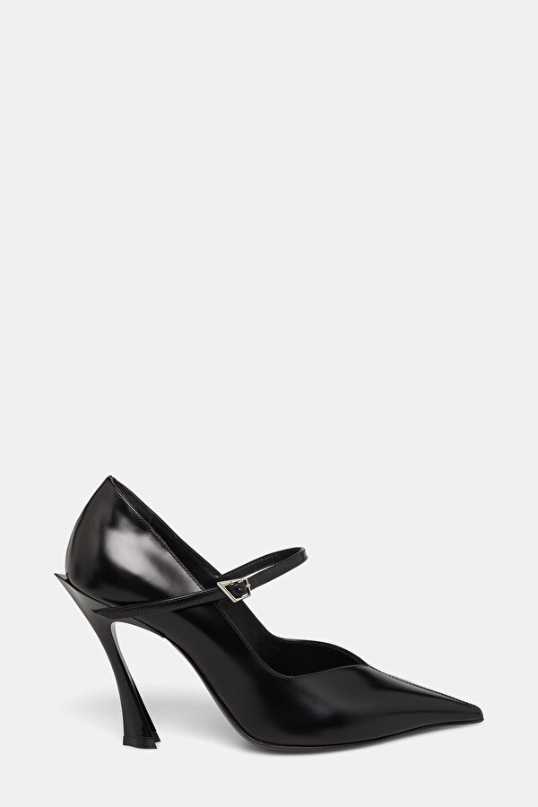 BLACK LEATHER SHOES