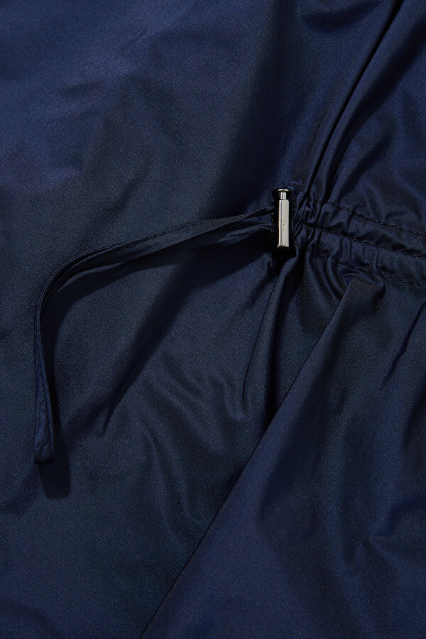 NAVY BLUE MIDI SKIRT 7