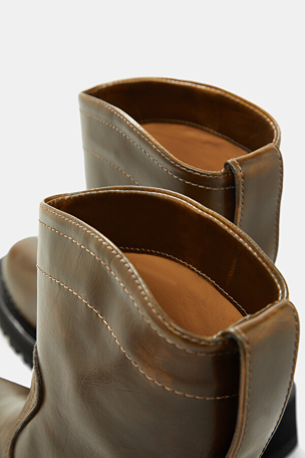 DARK GREEN BOOT 6