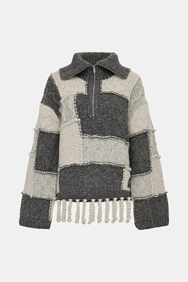 MULTICOLOR WOOL JERSEY
