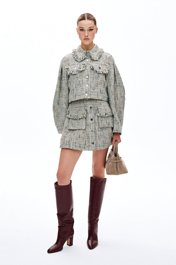 MULTICOLOR BUTTONED JACKET