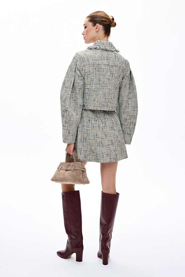 MULTICOLOR BUTTONED JACKET 2