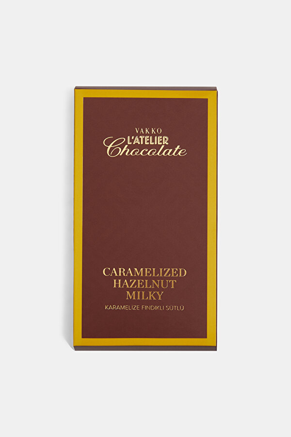 KARAMELİZE SÜTLÜ FINDIKLI TABLET ÇİKOLATA 125 GR