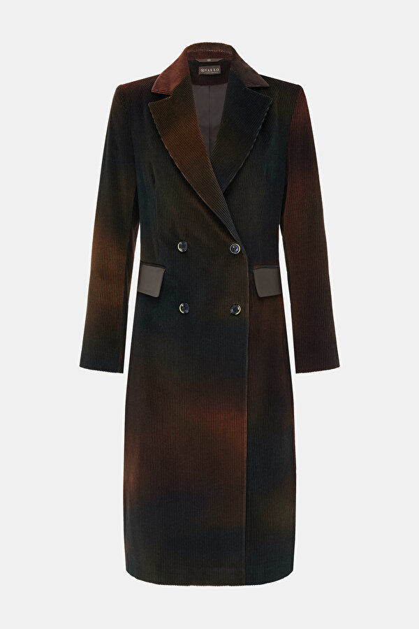 MULTICOLOR DEGRADE DESIGN LIGHT OVERCOAT 7