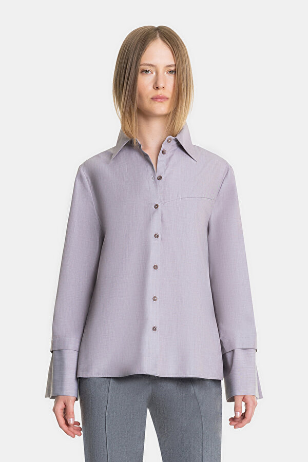 MINK LONG SLEEVE SHIRT