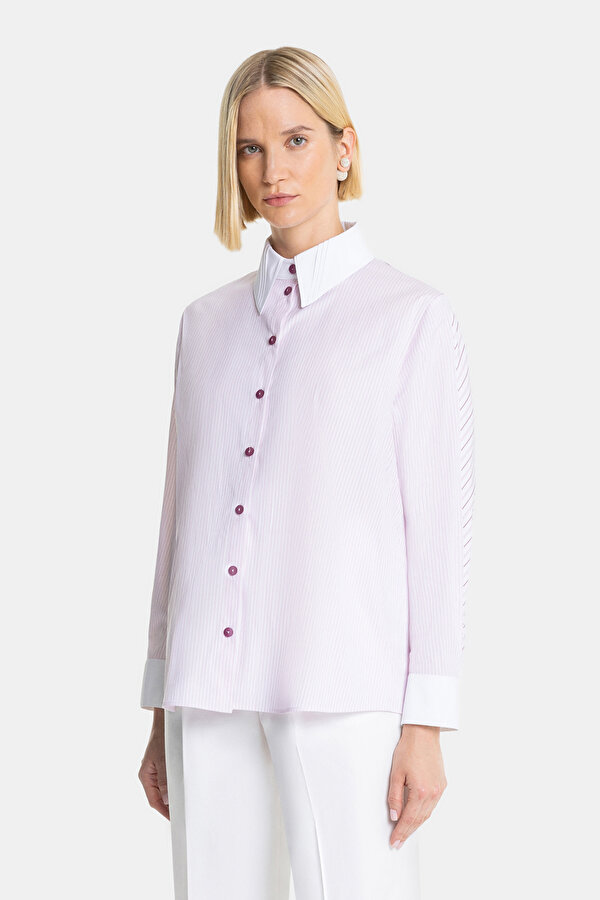WHITE LONG SLEEVE SHIRT