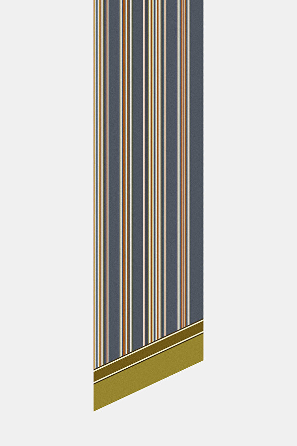 MUSTARD ANIMAL FIGURED TWILL FOULARD 2