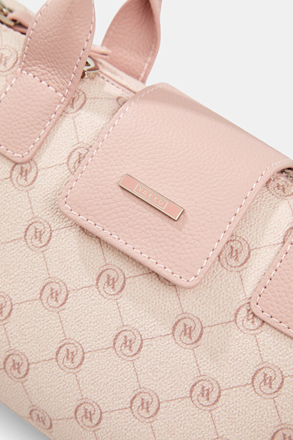 PINK MONOGRAM BAG 6