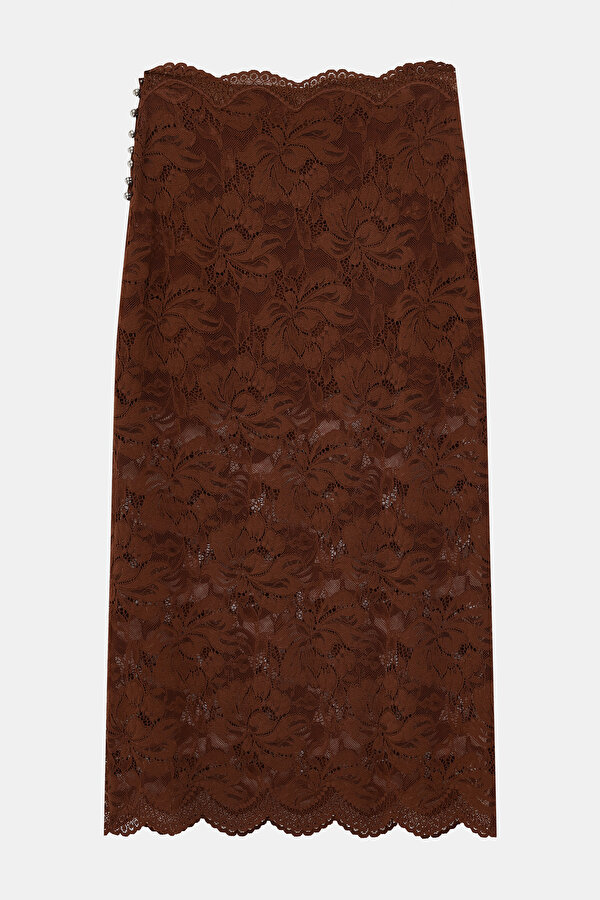 RED BROWN SKIRT 2
