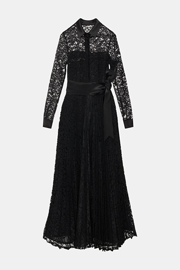 BLACK LONG SLEEVE DRESS 7