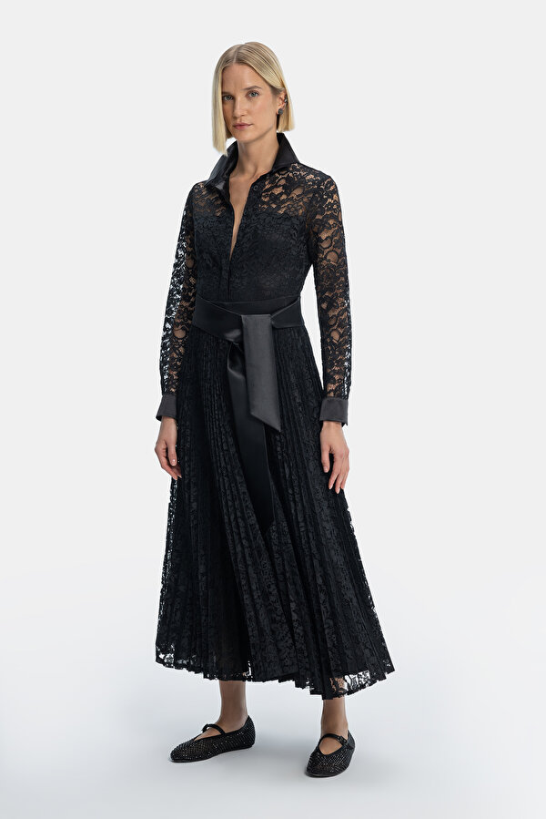 BLACK LONG SLEEVE DRESS 6