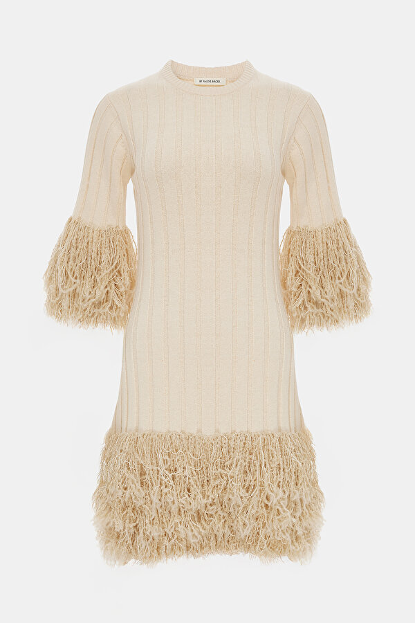 CREAM MİNİ DRESS