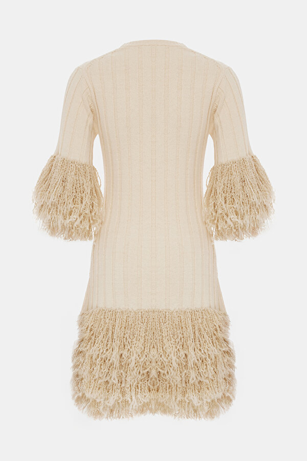 CREAM MİNİ DRESS 2