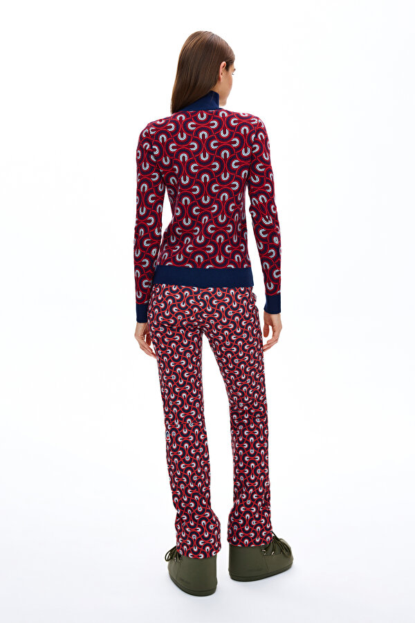 MULTICOLOR SKINNY LEG TROUSERS 2