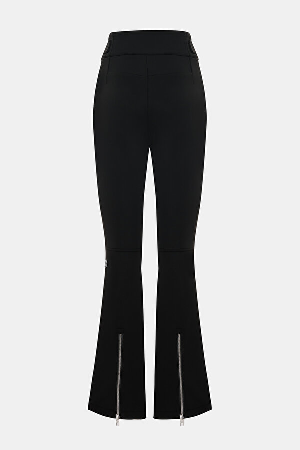 BLACK WIDE LEG TROUSERS 2
