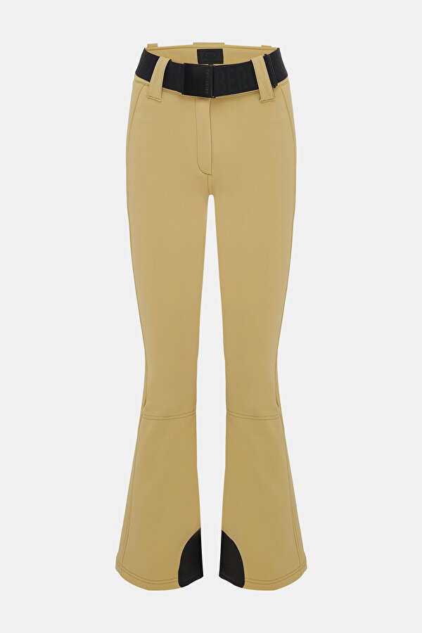 BEIGE STRAIGHT CUT TROUSERS
