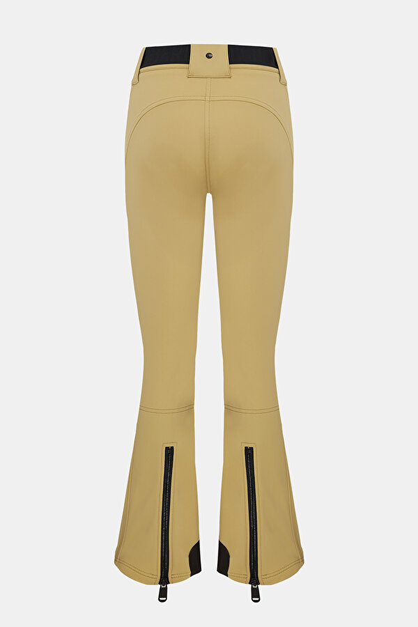 BEIGE STRAIGHT CUT TROUSERS 2