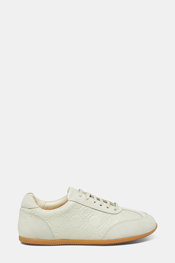 TAN MONOGRAM LEATHER SHOE