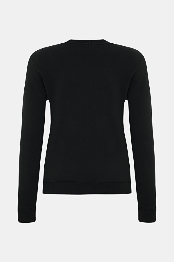 BLACK BICYCLE COLLAR SWEATSHIRT 2