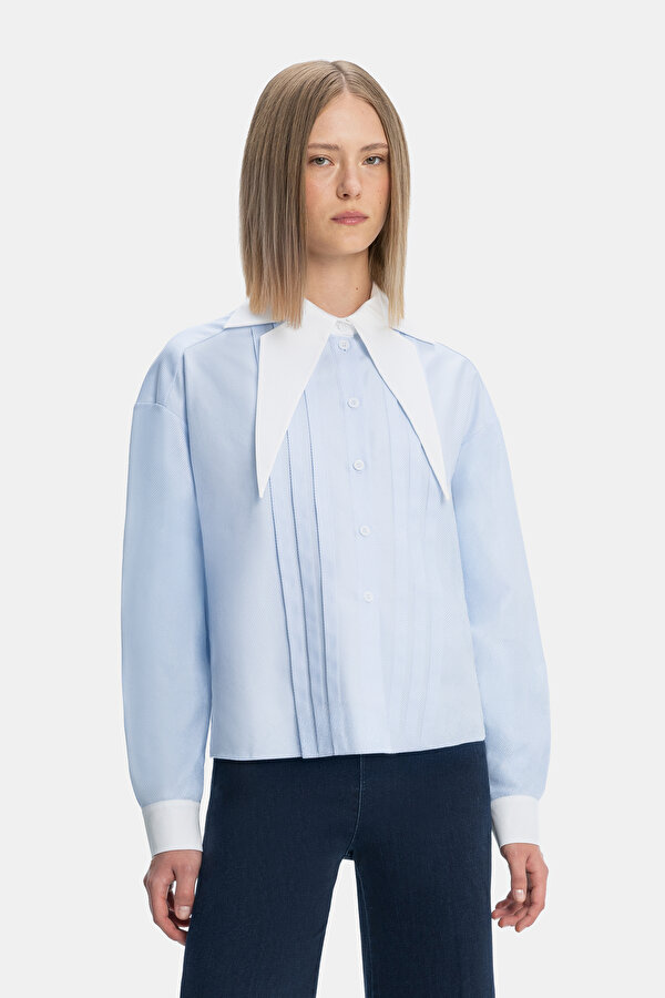 WHITE LONG SLEEVE SHIRT