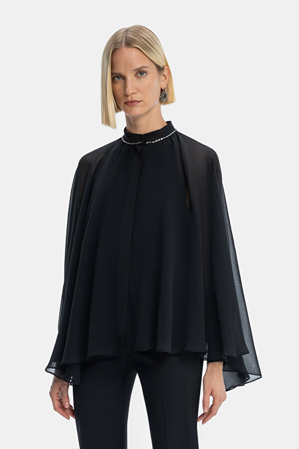 BLACK LONG SLEEVE SHIRT