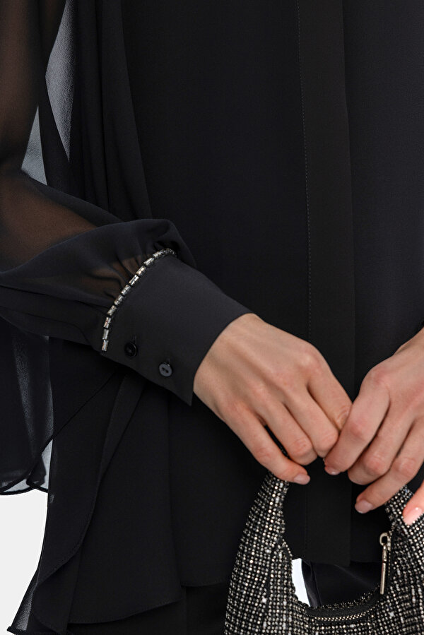 BLACK LONG SLEEVE SHIRT 7