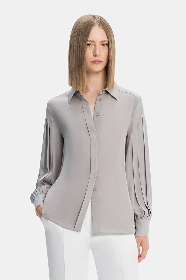 GREY LONG SLEEVE SHIRT